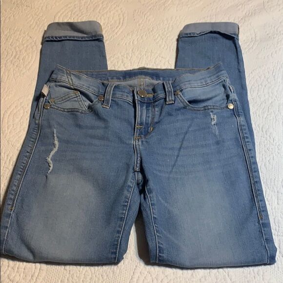 Rock & Republic Berlin cuffed skinny jeans. 2 - Picture 1 of 8